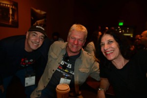 Leslie with Joe Goldberger and Bob Efford